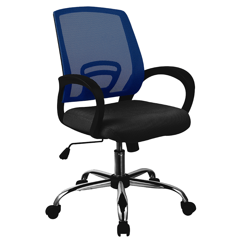 Trice Mid Back Chair Blue