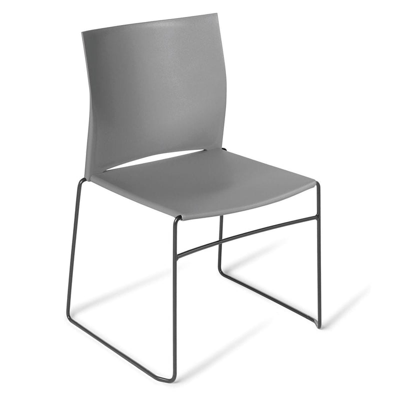 Web Visitor Chair Grey / Black
