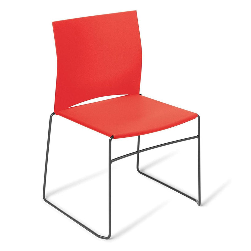 Web Visitor Chair Red / Black